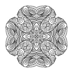 Abstract square design element