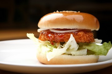 chicken burger, 치킨버거