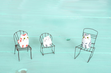 猫と椅子