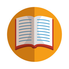 text book school icon vector illustration design