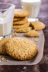 Cookie with sesame seeds