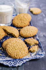 Cookie with sesame seeds