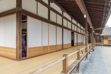Corridor of Traditional Japanese building