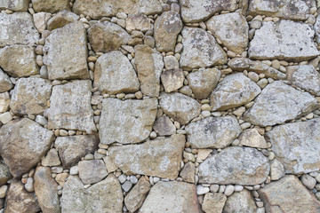 stone wall for background or texture