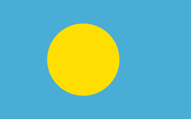 Fahne von Palau