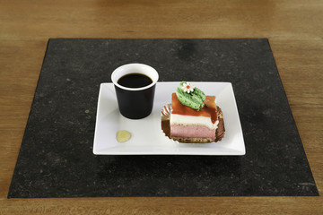 Gâteau à la framboise