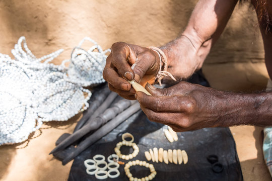 Variety of Vedda souvenirs
