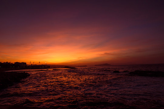 Sunset in Grecee / Crete / Sea
