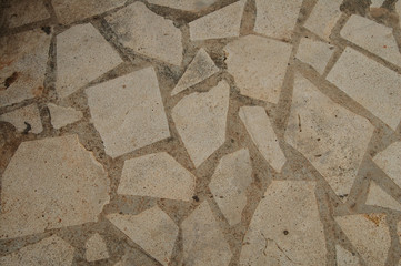 Fondo de muro de piedra