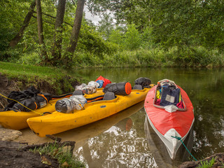 Folding and plastic kayaks