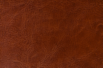 Brown leather texture as background