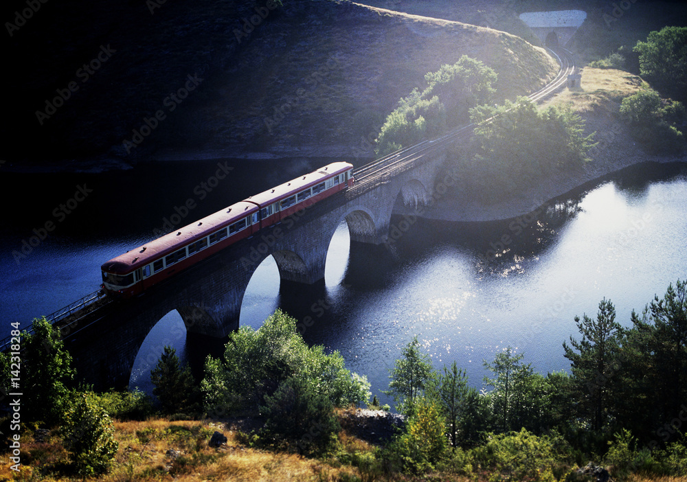 Wall mural Cevennes national park France - Shot on Film