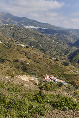Fototapeta na wymiar Sierra Tejeda, Axarquía, Andalusia, Spain