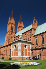 Fototapeta na wymiar Wloclawek, Katedra 1411 r.