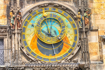 Fototapeta na wymiar Prague clock