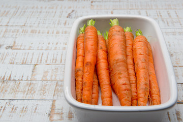 Karotten ungewaschen