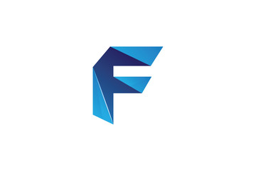 Media Creative Studio Letter F Logo Vector