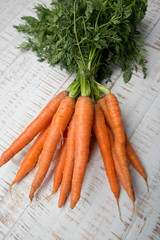 Karotten ungewaschen