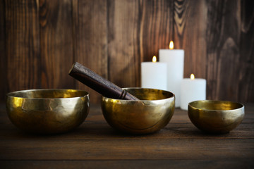 Tibetan handcrafted singing bowls
