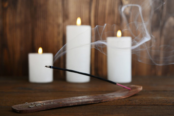 Fototapeta na wymiar Indian incense stick