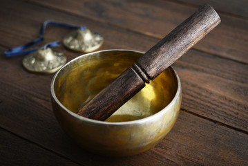 Tibetan handcrafted singing bowl