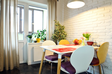 Kitchen in Scandinavian style