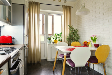 Kitchen in Scandinavian style