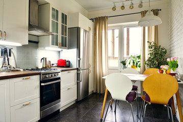 Kitchen in Scandinavian style