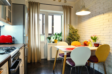 Kitchen in Scandinavian style