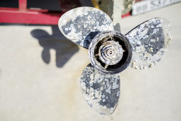 Boat's propeller © Denis Martynov