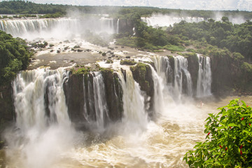 Fototapeta premium Die schieren Wasserfälle der 