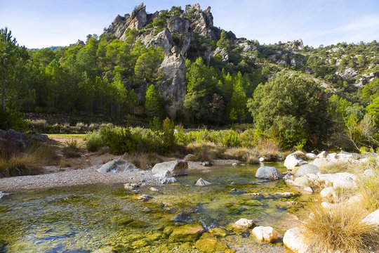 Mountains around river Ulldemo