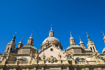 Obraz premium Nuestra Senora des Pilar basilica in Zaragoza