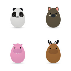 Easter Animals Eggs