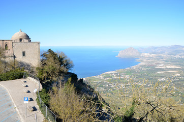 Monte Cofano visto da Erice