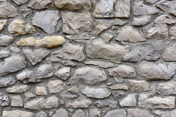 Urban background of a stone wall