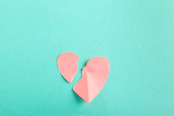 Beautiful paper hearts
