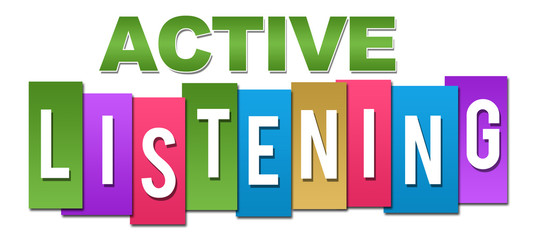 Active Listening Professional Colorful 