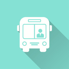 Bus - vector icon.