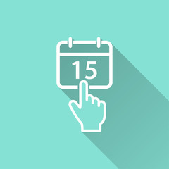 Calendar - vector icon.