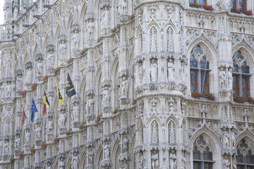 City Hall, Leuven, Belgium,