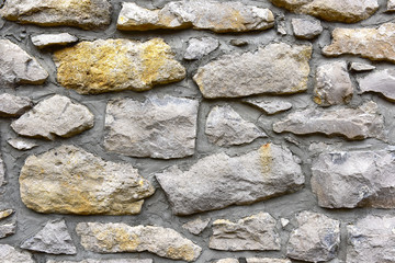 Urban background of a stone wall