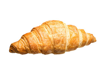 Croissant isolated on white background