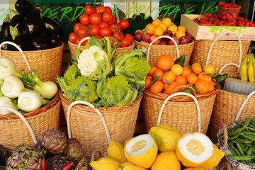 vegetables and fruits