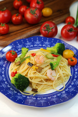 野菜パスタ