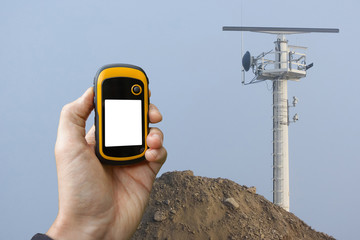 finding the right position inside a construction site via gps