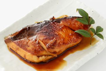 ぶりの照り焼き
