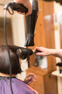 Styling female hair dryer