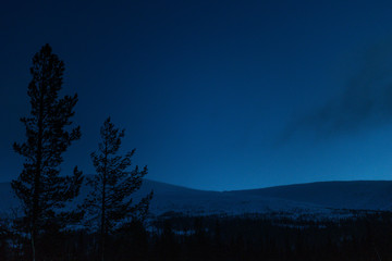 Morning in Russian Lapland, Kola Peninsula