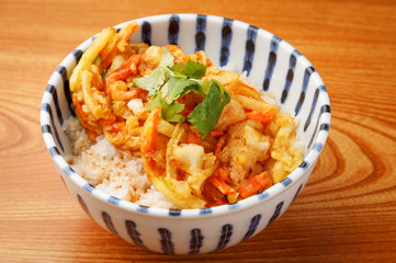 かき揚げ丼